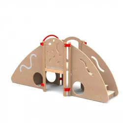 Jeux de motricité crèche en ligne hêtre vernis Jeux de motricité crèche en ligne hêtre vernis
