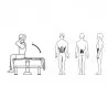 Schéma d'utilisation du banc de musculation Schéma d'utilisation du banc de musculation