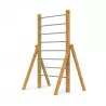 Jeu à grimper pour aire de jeux extérieur - Échelle en bois
