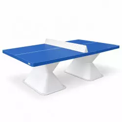 Table de ping-pong en composite bleu Outremer