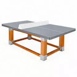 Table ping-pong extérieure Natura avec plateau gris clair