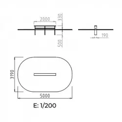 Schéma technique du banc d'équilibre en bois Schéma technique du banc d'équilibre en bois