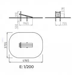 Dimensions de la planche inclinée pour enfants