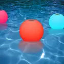 Lampe round flottante de couleur pour piscine