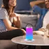 Enceinte multicolore portable à led