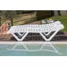 Bain de soleil piscine Hawaï