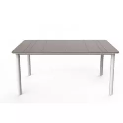 Table de salon extérieur chocolat Table de salon extérieur chocolat