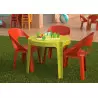 Ensemble table et chaise en plastique pour enfant