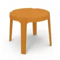 Table pour balcon enfant orange