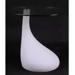 Table basse led goutte