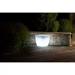 Pot de fleurs lumineux extérieur/intérieur Pot de fleurs lumineux extérieur/intérieur