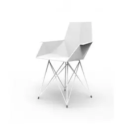 Chaise designLEA avec accoudoirs