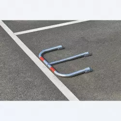 Bloc parking rabattable avec cadenas