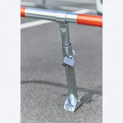 Bloc parking rabattable avec cadenas