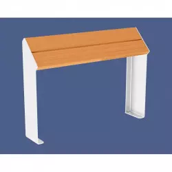 Assis-debout bois et acier Kub PROCITY - lasuré chêne clair Assis-debout bois et acier Kub PROCITY - lasuré chêne clair