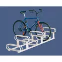 Range vélos emplacements décalés PROCITY - 5 places - peint