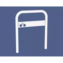 Arceau vélo simple avec signalétique PROCITY Arceau vélo simple avec signalétique PROCITY