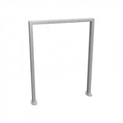 Appui vélos simple galva Milan PROCITY - sur platines