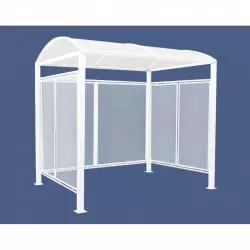 Abri vélos/motos avec bardage polycarbonate PROCITY Abri vélos/motos avec bardage polycarbonate PROCITY