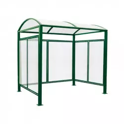 Abri vélos/motos avec bardage polycarbonate PROCITY