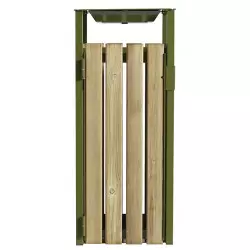 Poubelle de propreté extérieure avec cendrier intégré ROSSIGNOL