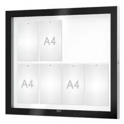 Vitrine extérieure Edge ép.54 mm PROCITY