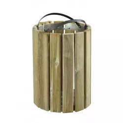 Corbeille murale en bois EDEN 20 Litres ROSSIGNOL
