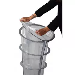 Poubelle urbaine vigipirate ELICE moderne ROSSIGNOL