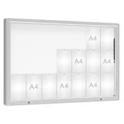 Vitrine d'affichage étanche 2000 PROCITY