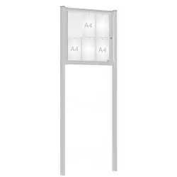 Vitrine extérieure sur poteaux Tradition PROCITY