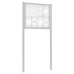 Vitrine extérieure sur poteaux Tradition PROCITY