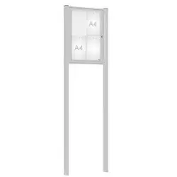 Vitrine extérieure sur poteaux Tradition PROCITY