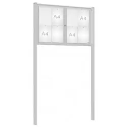 Vitrine extérieure sur poteaux Tradition PROCITY