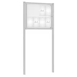 Vitrine d'affichage sur poteaux Classique PROCITY