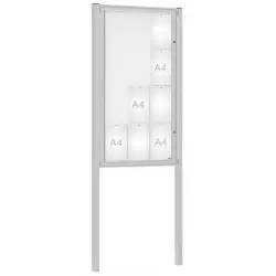 Vitrine d'affichage sur poteaux Classique PROCITY