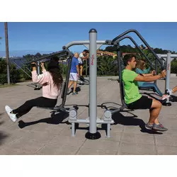 Appareil de musculation extérieur pour les bras