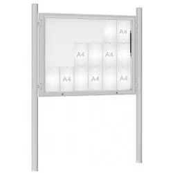 Vitrine sur poteaux extérieure 1000 PROCITY Vitrine sur poteaux extérieure 1000 PROCITY