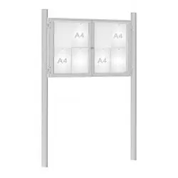 Vitrine sur poteaux extérieure 1000 PROCITY