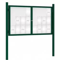 Vitrine d'affichage sur poteaux 1000 Couleur PROCITY