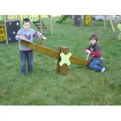 De 2 à 7 ans - Balançoire à bascule pour aire de jeux