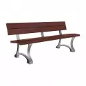 Banc de ville en plastique recyclé Mora PROCITY