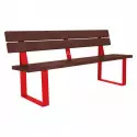 Banc public en plastique recyclé Riga PROCITY