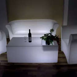 Table basse design à led