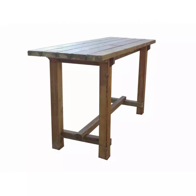 Table comptoir extérieure en bois XXL