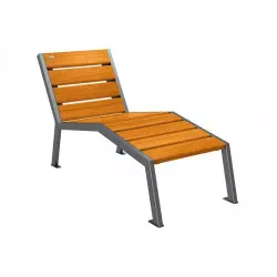 Chaise longue 1 place Silaos® PROCITY