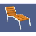 Chaise longue 1 place Silaos® PROCITY