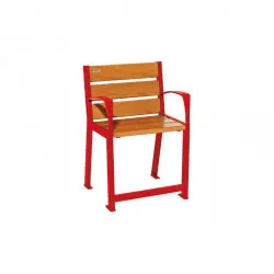Fauteuil en bois et acier Silaos® - Gamme séniors PROCITY Fauteuil en bois et acier Silaos® - Gamme séniors PROCITY