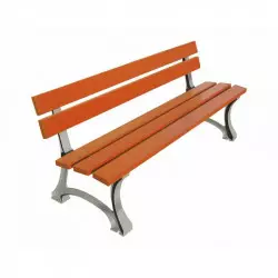 Banc urbain en bois Mora PROCITY