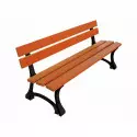 Banc urbain en bois Mora PROCITY