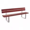 Banc public en bois Riga PROCITY